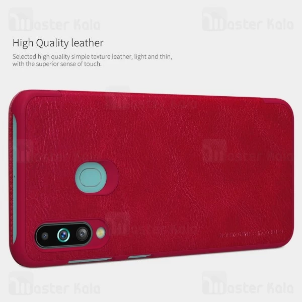 کیف چرمی نیلکین سامسونگ Samsung Galaxy A60 2019 / A606 Nillkin Qin Leather Case