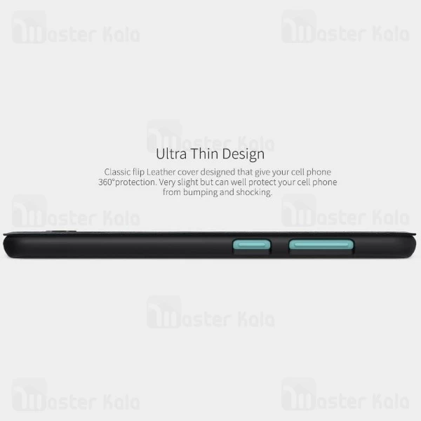 کیف چرمی نیلکین سامسونگ Samsung Galaxy A60 2019 / A606 Nillkin Qin Leather Case