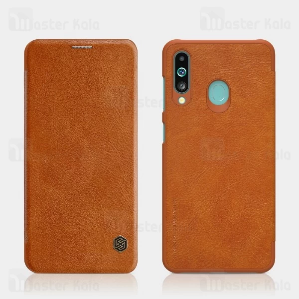 کیف چرمی نیلکین سامسونگ Samsung Galaxy A60 2019 / A606 Nillkin Qin Leather Case