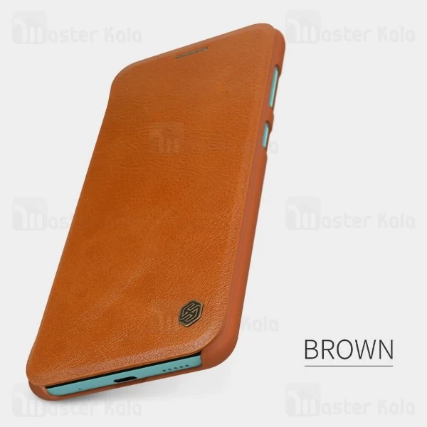 کیف چرمی نیلکین سامسونگ Samsung Galaxy A60 2019 / A606 Nillkin Qin Leather Case
