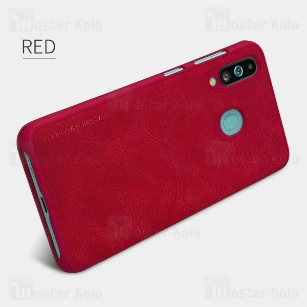 کیف چرمی نیلکین سامسونگ Samsung Galaxy A60 2019 / A606 Nillkin Qin Leather Case