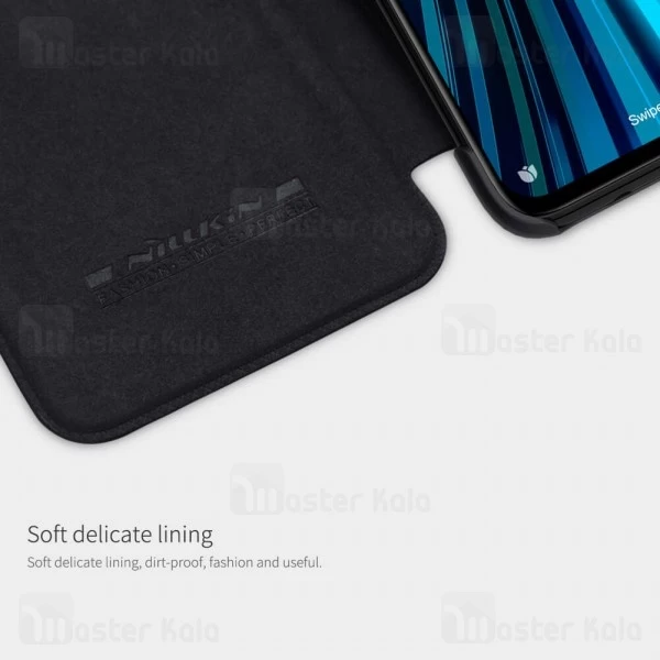 کیف چرمی نیلکین شیائومی Xiaomi Redmi Note 8 Pro Nillkin Qin Leather Case