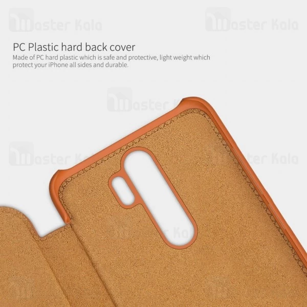 کیف چرمی نیلکین شیائومی Xiaomi Redmi Note 8 Pro Nillkin Qin Leather Case