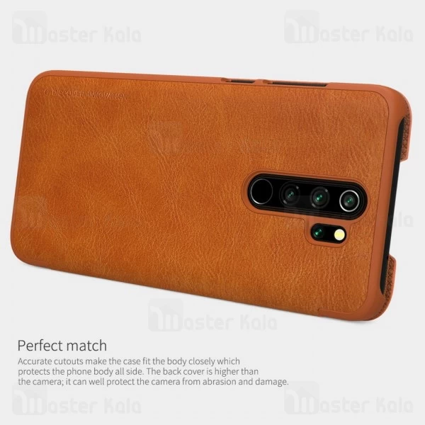 کیف چرمی نیلکین شیائومی Xiaomi Redmi Note 8 Pro Nillkin Qin Leather Case