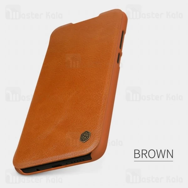 کیف چرمی نیلکین شیائومی Xiaomi Redmi Note 8 Pro Nillkin Qin Leather Case