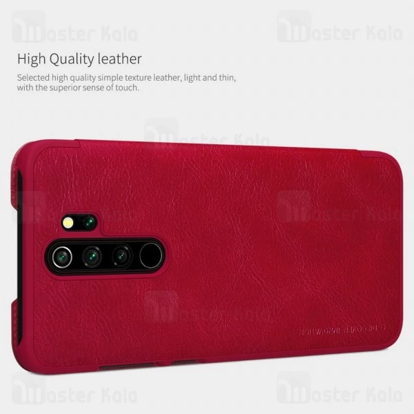 کیف چرمی نیلکین شیائومی Xiaomi Redmi Note 8 Pro Nillkin Qin Leather Case
