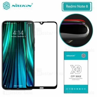 محافظ صفحه شیشه ای تمام صفحه تمام چسب نیلکین Xiaomi Redmi Note 8 XD CP+ Max