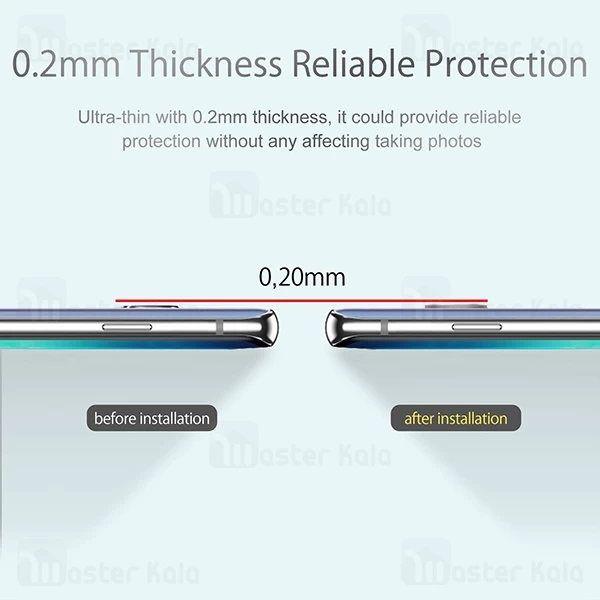 محافظ لنز فلزی دوربین موبایل سامسونگ Samsung galaxy S10 / S10 Plus Alloy Lens Cap