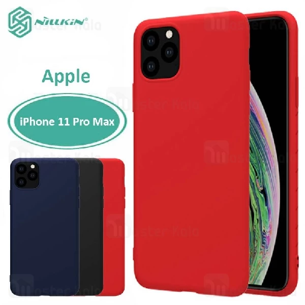 قاب محافظ نیلکین اپل Apple iPhone 11 Pro Max Nillkin Rubber Wrapped case