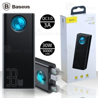 پاوربانک 30000 فست شارژ بیسوس Baseus Amblight QC3.0 Power Bank PPLG-01 توان 33 وات