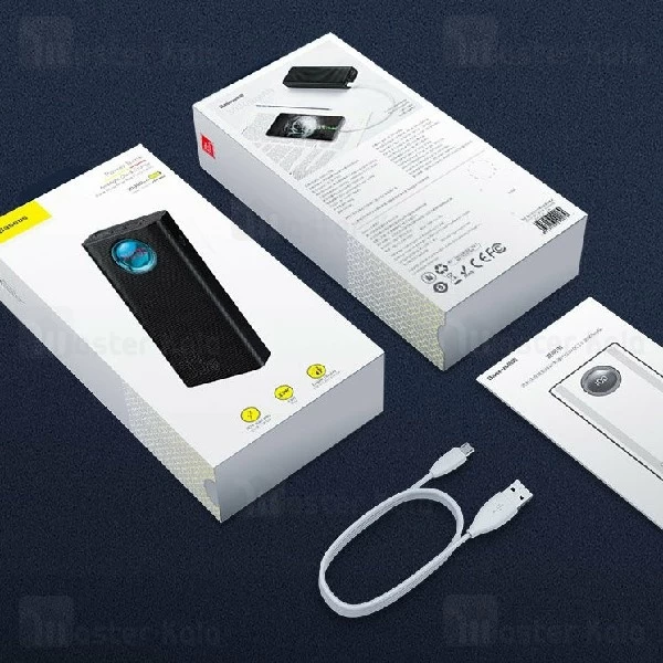 پاوربانک 30000 فست شارژ بیسوس Baseus Amblight QC3.0 Power Bank PPLG پنج پورت