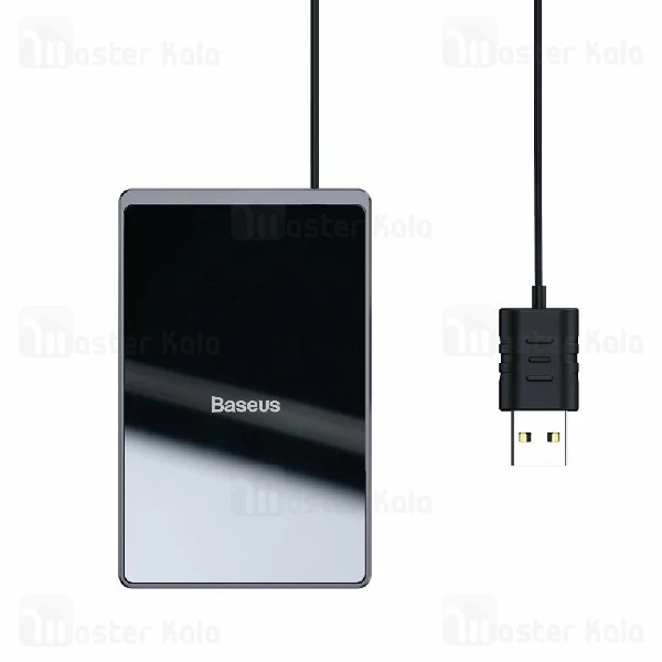 شارژر وایرلس مینی بیسوس Baseus Card Ultra-thin Wireless Charger WX01B-01 توان 15 وات
