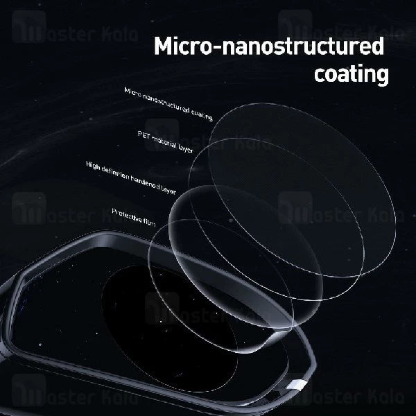 پک دوتایی بر چسب آبگریز بیسوس Baseus Rainproof Film For Car SGFY-A02