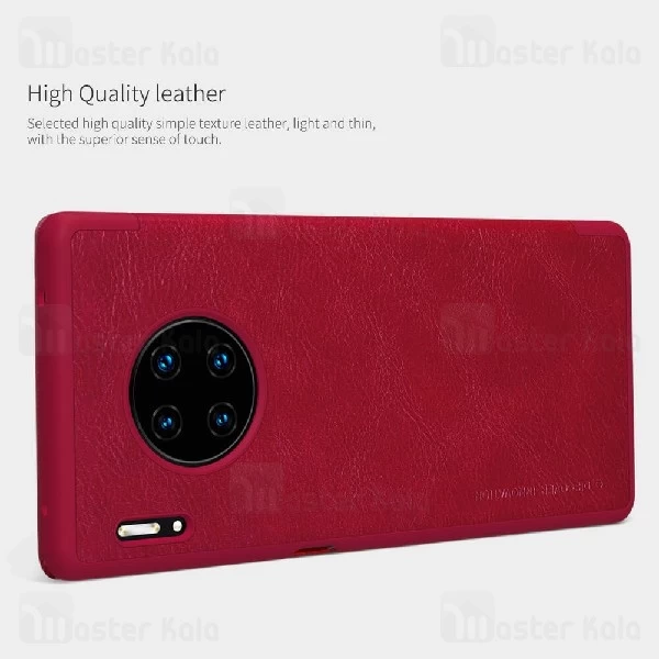 کیف چرمی هوشمند نیلکین هواوی Huawei Mate 30 Pro Nillkin Qin Leather Case