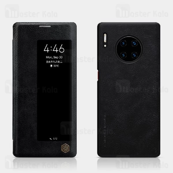 کیف چرمی هوشمند نیلکین هواوی Huawei Mate 30 Pro Nillkin Qin Leather Case