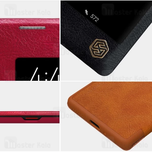 کیف چرمی هوشمند نیلکین هواوی Huawei Mate 30 Pro Nillkin Qin Leather Case