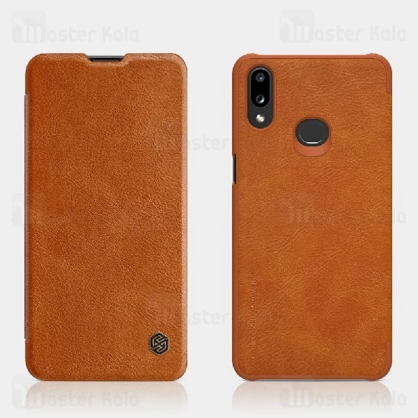 کیف چرمی نیلکین سامسونگ Samsung Galaxy A10s Nillkin Qin Leather Case