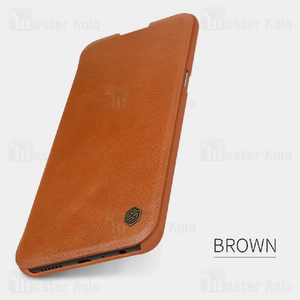 کیف چرمی نیلکین سامسونگ Samsung Galaxy A10s Nillkin Qin Leather Case