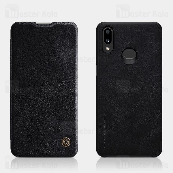 کیف چرمی نیلکین سامسونگ Samsung Galaxy A10s Nillkin Qin Leather Case