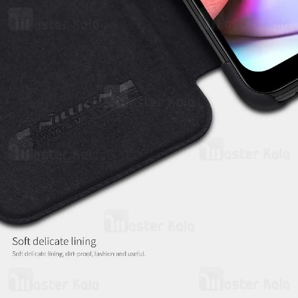 کیف چرمی نیلکین سامسونگ Samsung Galaxy A10s Nillkin Qin Leather Case