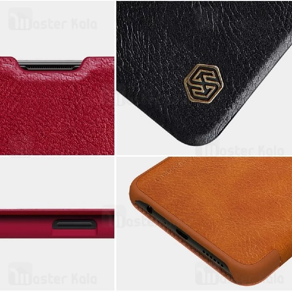کیف چرمی نیلکین سامسونگ Samsung Galaxy A10s Nillkin Qin Leather Case
