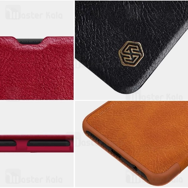 کیف چرمی نیلکین سامسونگ Samsung Galaxy A50s / A30s Nillkin Qin Leather Case