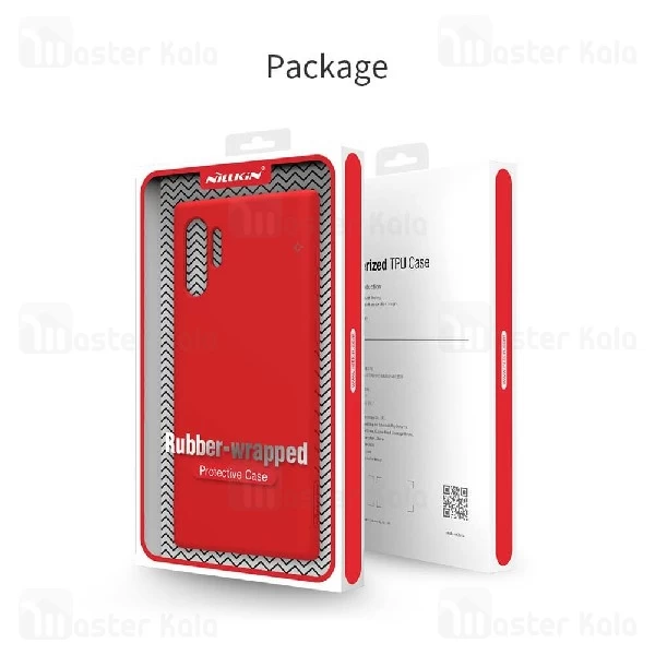 قاب محافظ نیلکین سامسونگ Samsung Galaxy Note 10 Plus Nillkin Rubber Wrapped case