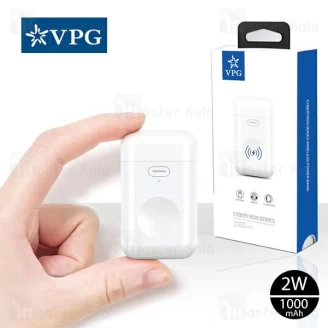 شارژر و پاوربانک وایرلس 1000 میلی آمپر VPG WPB01 Cybertron مناسب iWatch