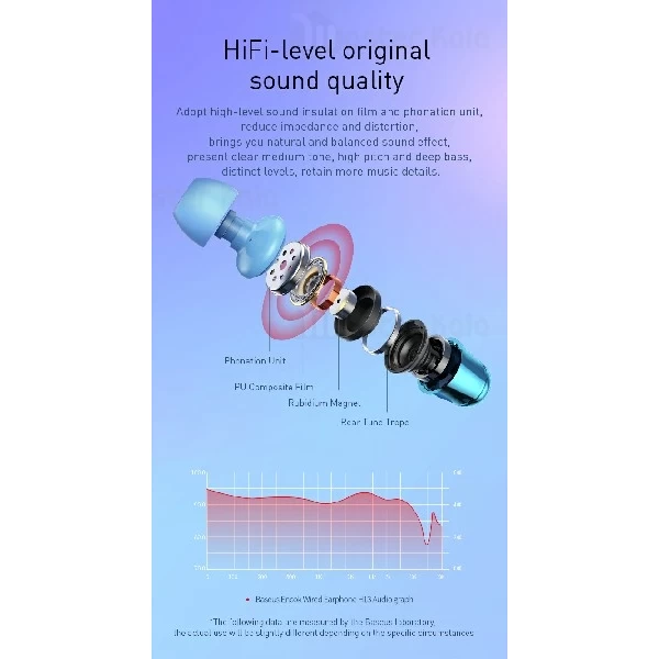 هندزفری سیمی بیسوس Baseus H13 Wired Earphone NGH13