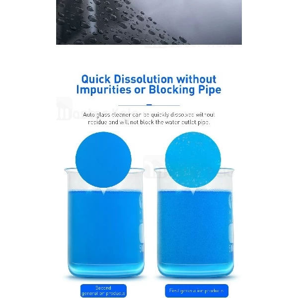 کپسول تمیز کننده بیسوس Baseus Auto Glass Cleaner Effervescent Tablets CRBLS-02