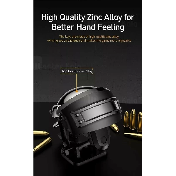 دسته بازی انگشتی بیسوس Baseus Level 3 Helemet Pubg Gadget GMGA03-A01