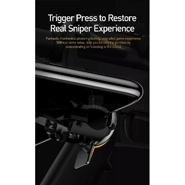 دسته بازی انگشتی بیسوس Baseus Level 3 Helemet Pubg Gadget GMGA03-A01