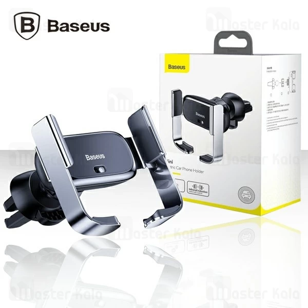 پایه نگهدارنده هوشمند بیسوس Baseus Mini Electric Car Phone Holder SUHW01