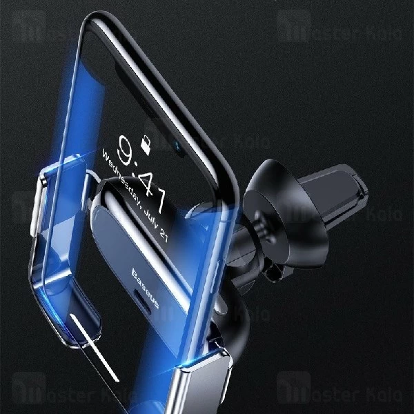 پایه نگهدارنده هوشمند بیسوس Baseus Mini Electric Car Phone Holder SUHW01