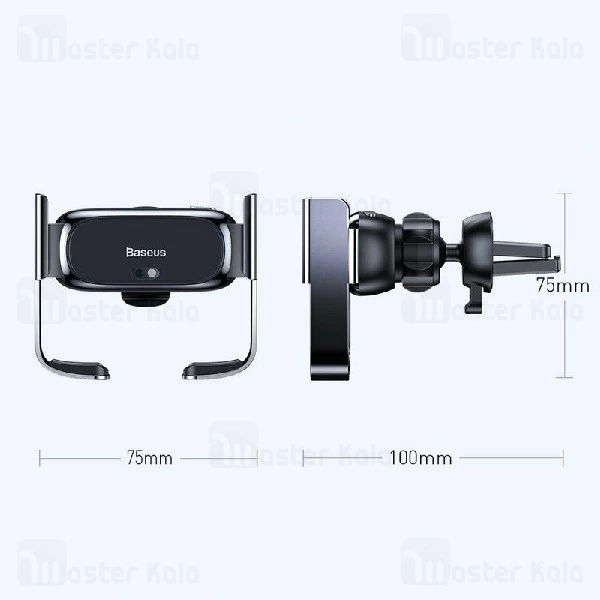 پایه نگهدارنده هوشمند بیسوس Baseus Mini Electric Car Phone Holder SUHW01