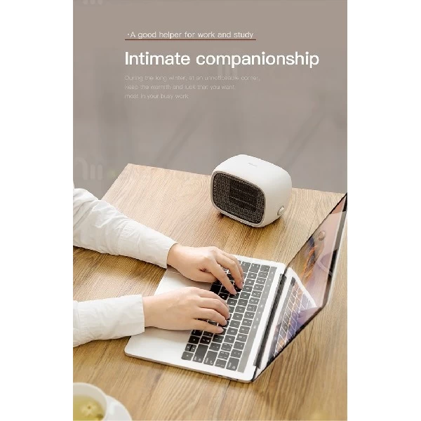 فن هیتر بیسوس Baseus Warm Little White Fan Heater ACNXB-A0Y طراحی رومیزی