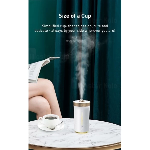 دستگاه بخور سرد و رطوبت ساز بیسوس Baseus Whale Car And Home Humidifier DHJY