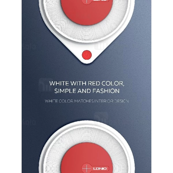 شارژر وایرلس الدینیو LDNIO AW001 Wireless Charger توان 10 وات