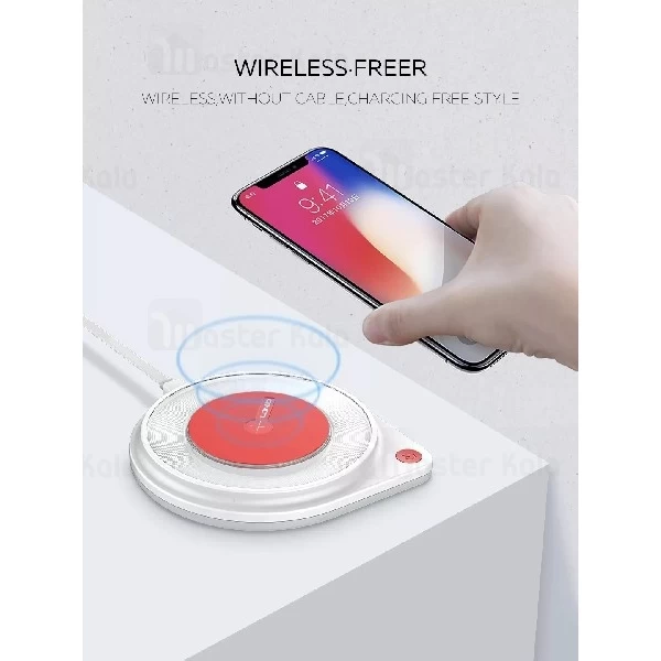 شارژر وایرلس الدینیو LDNIO AW001 Wireless Charger توان 10 وات