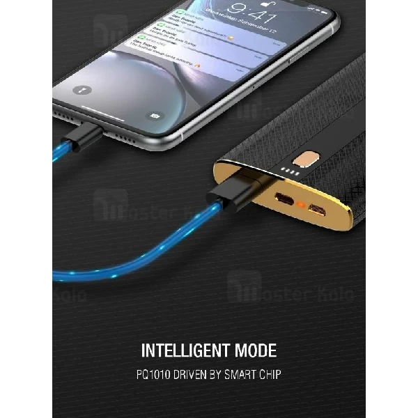 پاوربانک 10000 فست شارژ الدینیو LDNIO PQ1010 QC3.0 Power Bank با پورت Type C