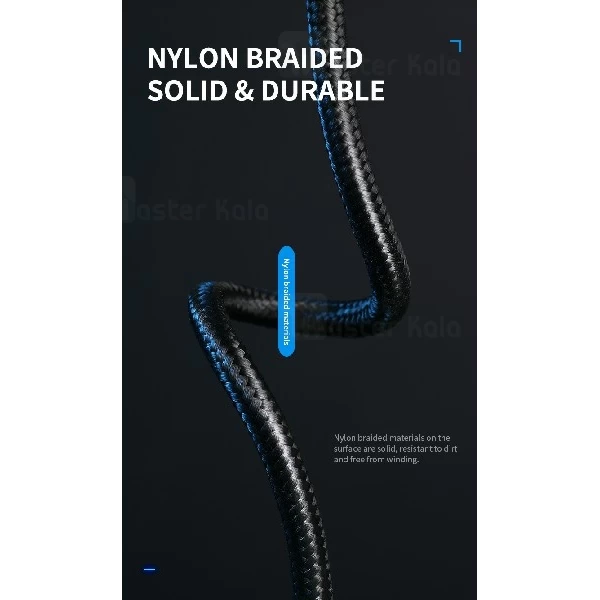 کابل Type C سوپر فست شارژ راک Rock R2 RCB0731 Super Fast Charge توان 5 آمپر