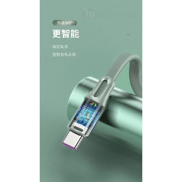 کابل Type C فست شارژ راک Rock S2 RCB0740 QC3.0 Fast Charge Cable توان 5 آمپر