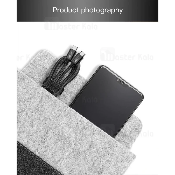 کابل Type C به Type C فست شارژ یسیدو Yesido CA29 QC3.0 Cable توان 60 وات