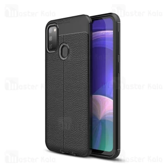 قاب محافظ ژله ای طرح چرم سامسونگ Samsung Galaxy M30s / M307 Auto Focus