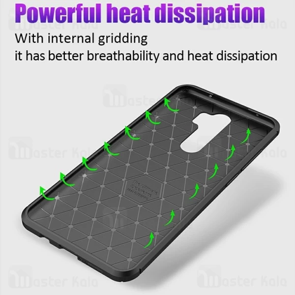 قاب فیبر کربنی Xiaomi Redmi Note 8 Pro AutoFocus Beetle Case