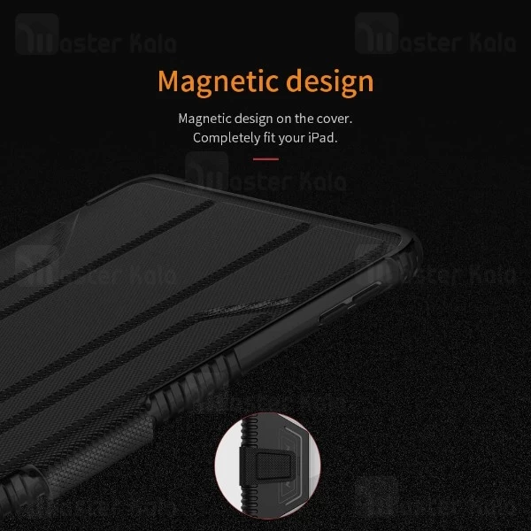 کیف چرمی هوشمند نیلکین آیپد Apple iPad Air / iPad Pro 10.5 2017 Nillkin Bumper Leather