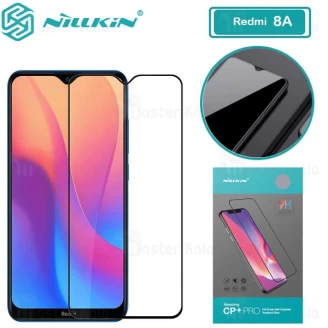 محافظ صفحه شیشه ای تمام صفحه تمام چسب شیائومی Xiaomi Redmi 8 / Redmi 8A Nillkin CP+ Pro
