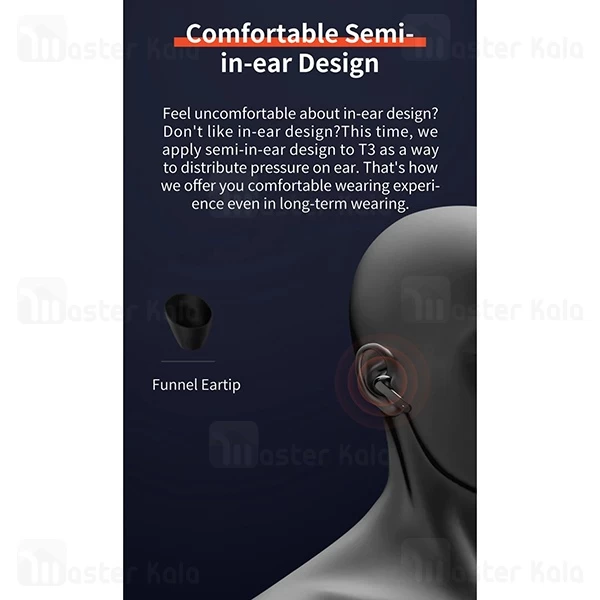 هندزفری بلوتوث دوگوش کیو سی وای Xiaomi QCY T3 IPX5 Earbuds