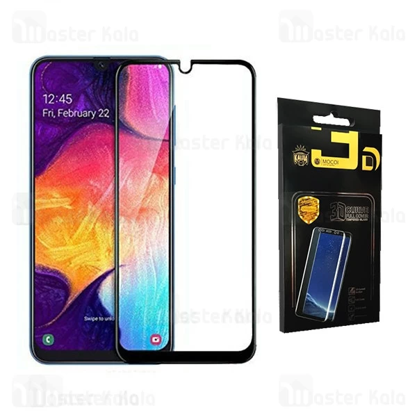 محافظ صفحه شیشه ای تمام صفحه تمام چسب TT سامسونگ Samsung Galaxy A10