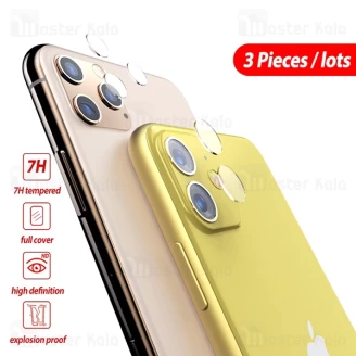 محافظ لنز دوربین شیشه ای موبایل آیفون Apple iPhone 11 / 11 Pro / 11 Pro Max